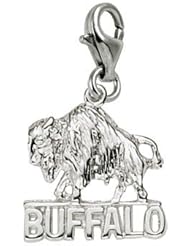 Rembrandt Charms Buffalo Charm with Lobster Clasp