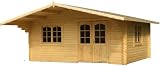 Review Log cabin  / Swiss Log cabin 5m x 4m
