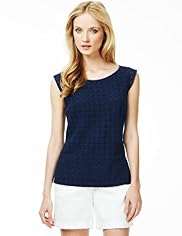 Autograph Pure Cotton Doily T-Shirt