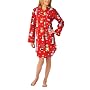 Nick & Nora&reg; Womens Flannel Sleepshirt - Red Reindogs