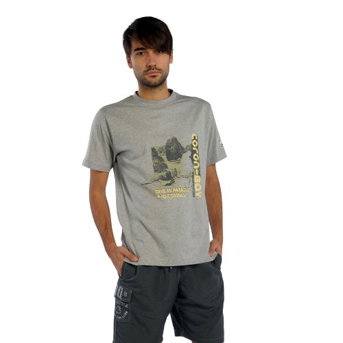 iQ-Company Herren T-Shirt Coron, gray-carbon, M, 120519_2735