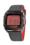 Just Cavalli Unisex Watch R7251225085 In Collection Screen with Digital, Red Dial and Strap