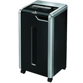 Fellowes Powershred 100% Jam Proof C-325Ci Cross-Cut Paper Shredder (3831001) by Fellowes