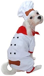 Anit Accessories 2-Piece Chef Baker Dog Costume