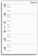 Filofax: Pocket Size Name, Address and Numbers refill