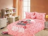 BETTY BOOP SKYLINE TWIN SIZE BEDDING, 4 -PIECE
