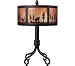 Casablanca 8601-89, Wilderness Textured Matte Table Lamp