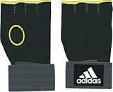 Adidas Super Inner Glove 'Padded' - Black/Yellow - Large