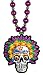 Beads w/Day Of The Dead Medallion
