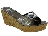 41Er8uTtunL. SL160  Yellow Box Womens Balance Wedge Sandal