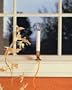 Club Pack of 100 Traditional Christmas Electric Brass Candle Lamps