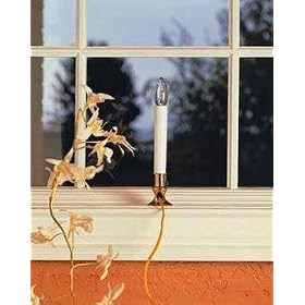 Club Pack of 100 Traditional Christmas Electric Brass Candle Lamps by CC Home Furnishings