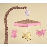 Jessica Breedlove Jessis Jungle Mobile, Pink Brown by Pem America