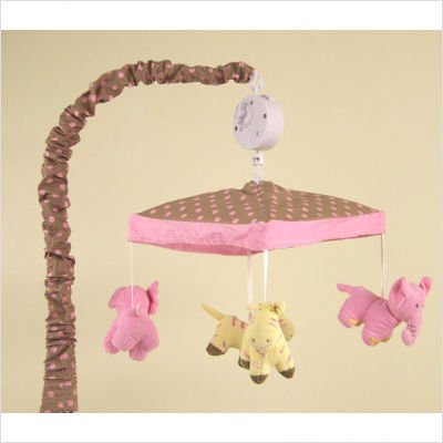 Jessica Breedlove Jessis Jungle Mobile, Pink/Brown