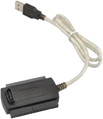 eBuyerDeal USB 2.0 to IDE SATA PATA 2.5" 3.5" Inch Internal HDD Hard Disk Driver Converter Adapter Cable (Bulk Package, A Separate Power Adapter is Needed for PATA/IDE HDD Connection)-Sold exclusive with 1 Year Warranty
