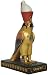 Horus Falcon Statue, Gold and Color Details