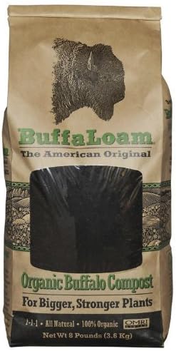 Buffaloam Organic Buffalo Compost, 8-Pound by Arett Sales - LG