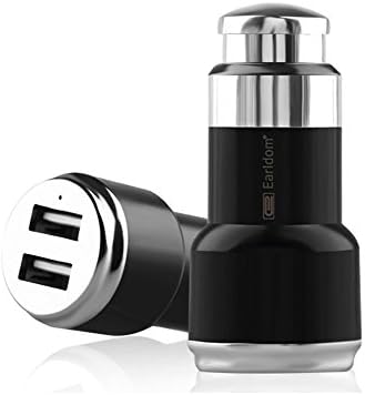 Car Charger,NAMAR 4.8A/24W 2 Smart Port Car Charger for iPhone 6 6S Plus 5S 5 5C 4S, Samsung Galaxy HTC,Nexus 5X 6P, iPads Portable and More（Black）