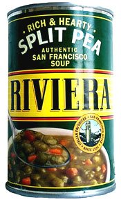 Riviera Split Pea Soup 15 oz. 12 count by Birdseye Foods