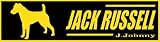 犬種別ステッカー｜バンパーステッカー｜ジャックラッセルテリア