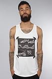 Freshjive The How To Tank in White,Tank Tops for Men
