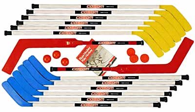 Buy Cosom 47 ABS Senior Hockey Set w Goalie Sticks by Cosom