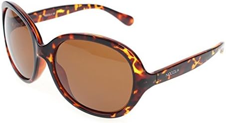 NOCOLA 2016 Womens Anti-uv acetate frame Two-tone Polarized UV400 Oversized Sunglasses - Dark Amber