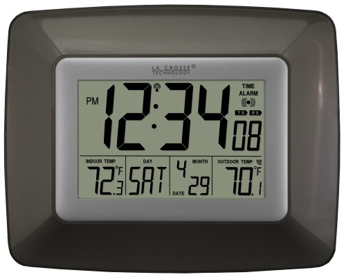 La Crosse Technology WS-8119U-IT-CHO Atomic Clock with Temperature