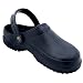 NOTHINZ Womens Closed Top Comfort Clogs Shoes Anti-Microbial Odor Resistant Sandals Navy