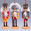 Club Pack of 24 Wooden Soldier Christmast Nutcracker Ornaments 5"