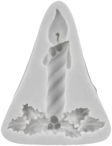 Xmas Candle Mold by FPC Sugarcraft