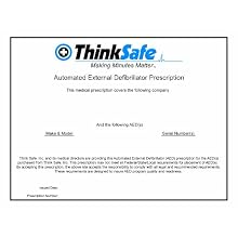 First Voice RX01 AED/Defibrillator Prescription with Rx