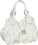 Off White Oversized Pushlock Hobo Purses