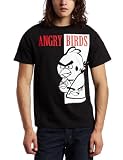 Angry Birds Bird Face Scarface Spoof Mens T-Shirt