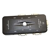 New USB 2.0 KVM 4 Ports Selector VGA Print Switch Box