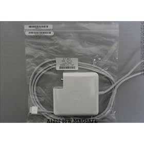 Genuine Apple Macbook Pro 85W Original Magsafe Adapter / Charger - Model A1222 A1290 A1172 - Includes UK Plug - Block Type Connector