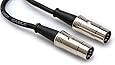 HOSA PREMIUM MIDI CABLE - MIDI CABLE, Metal Plugs, 25 ft.
