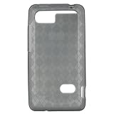 GTMax Checker Smoke TPU Gel Cover Case + Clear LCD Screen Protector for AT& ....