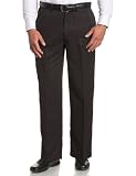 Savane Mens Deep Dye Microfiber Flat Front Gaberdine Pant