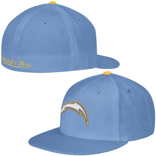 Mitchell & Ness San Diego Chargers Throwback Fitted Hat 7 7/8