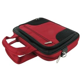 rooCase Lenovo IdeaPad U330 13.3-Inch Laptop Carrying Case - Red / Black Deluxe Bag