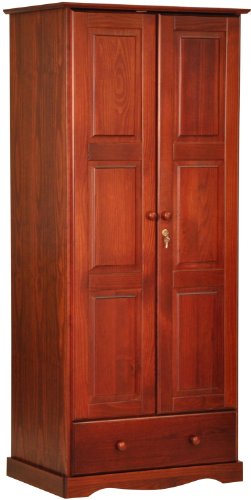 Flexible Wardrobe, Mahogany Color, 32