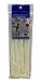Cambridge Nylon 6/6 UL Listed Cable Ties 11-in 75 Lb Standard Duty Self Locking Natural Zip Ties, 100 Pack, Contractor Quality and Strength