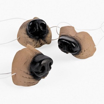 12 Dog Noses - Costumes & Accessories & Costume Props & Kits