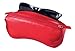 Winn Napa Leather Dual Eyeglass Case w/Soft Cleaning Cloth with Dual Color Zipper Pulls.
