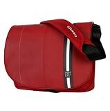 Crumpler - Royale S&auml;ckli M - Sacoche en cuir pour Ordinateur Portable 13" - Rouge/Blanc