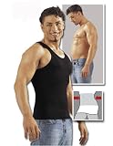 Bauch-weg Shirt - Schwarz Gr. XL