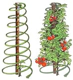 cucumbers trellis:Tomato Cage -Set of Four Cages -Resin Material-Can be used year rond