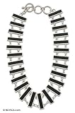 Onyx choker, 'Sophisticate'