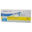 Natracare Organic All Cotton Tampons, Non-Applicator, Super, 20-Count Boxes (Pack of 12)